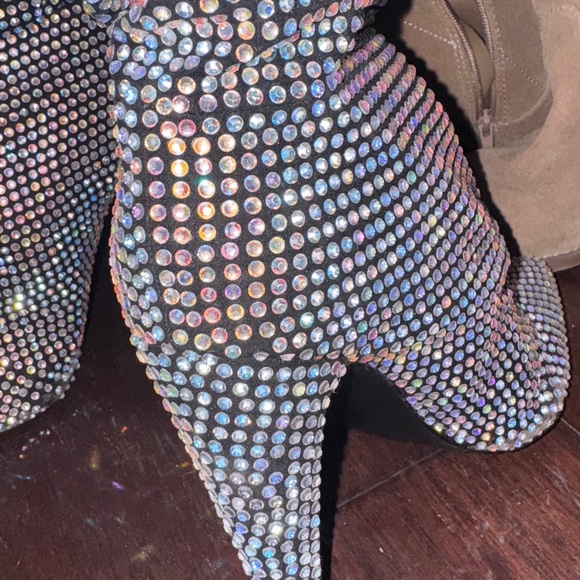 Steve Madden rhinestone boots - Picture 12 of 14